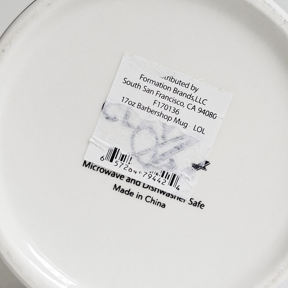 Clay Art Funny Ceramic Ivory White Coffee Tea Barbershop Mug LOL Poop Emoji Cup - Picture 13 of 14